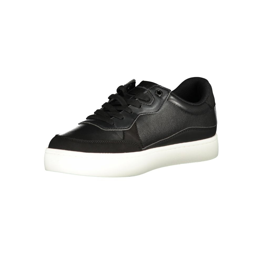 Calvin Klein Sleek Black Sports Sneakers with Contrast Details CA-25090-EU40/US7