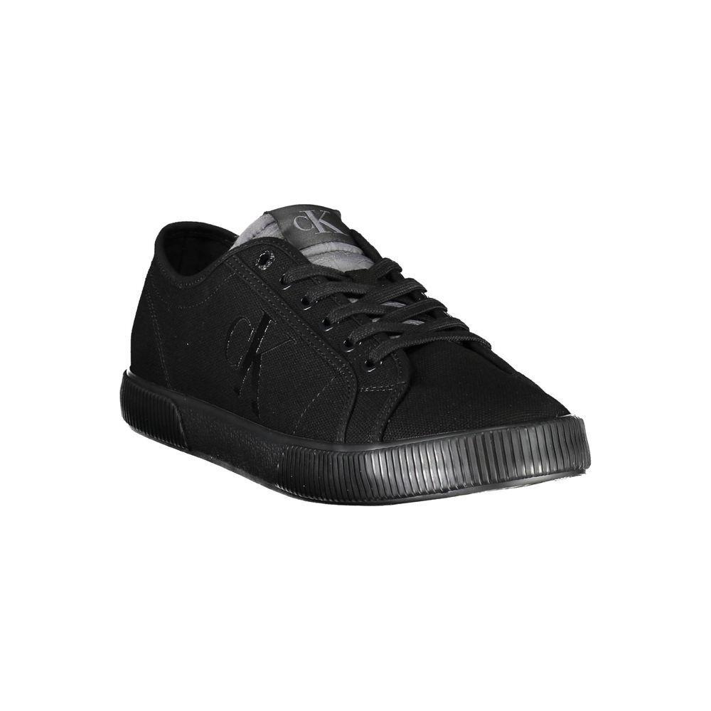Calvin Klein Black Cotton Men Sneaker CA-21741-EU40/US7