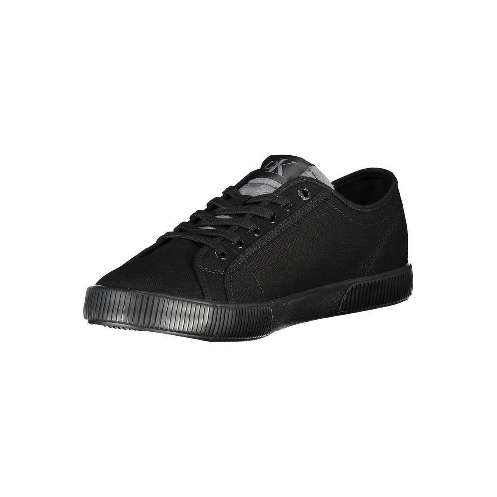 Calvin Klein Black Cotton Men Sneaker CA-21741-EU40/US7