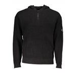 Calvin Klein Sleek Cotton Hooded Sweater with Logo Detail CA-24850-S