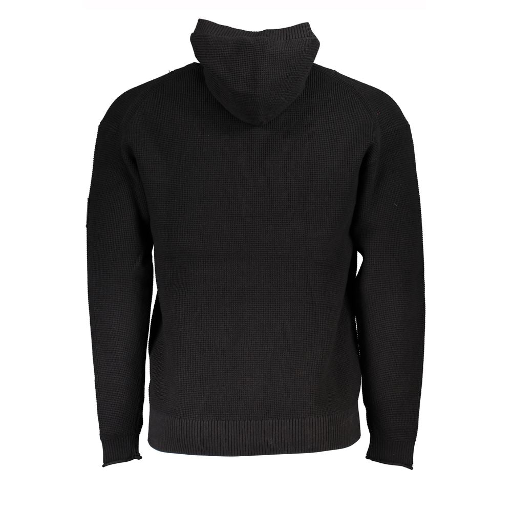 Calvin Klein Sleek Cotton Hooded Sweater with Logo Detail CA-24850-S