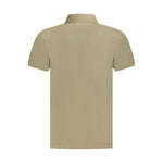 Timberland Brown Cotton Men Polo Shirt TI-35455-L-FBB-405