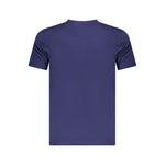 Cavalli Class Blue Cotton Men T-Shirt CA-36685-M