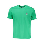 North Sails Green Cotton T-Shirt NO-27298-S