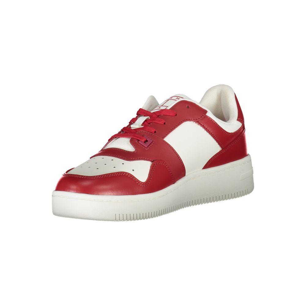 Tommy Hilfiger Pink Leather Men Sneaker TO-28518-EU40/US7