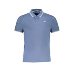 Harmont & Blaine Blue Cotton Polo Shirt HA-29113-L-FBB-379