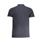 Cavalli Class Blue Cotton Polo Shirt CA-30271-M