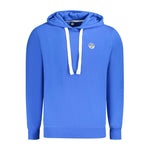 North Sails Blue Cotton Men Sweater NO-33773-S