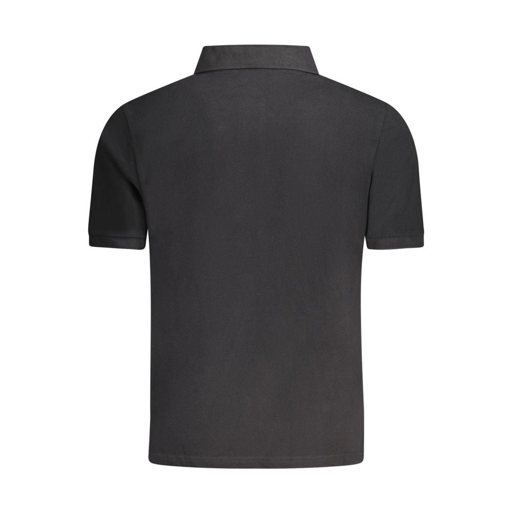 North Sails Black Cotton Mens Polo Shirt NO-33986-S