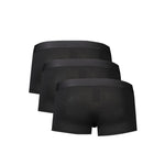 Bikkembergs Black Polyester Men Boxer Underwear BI-34114-M