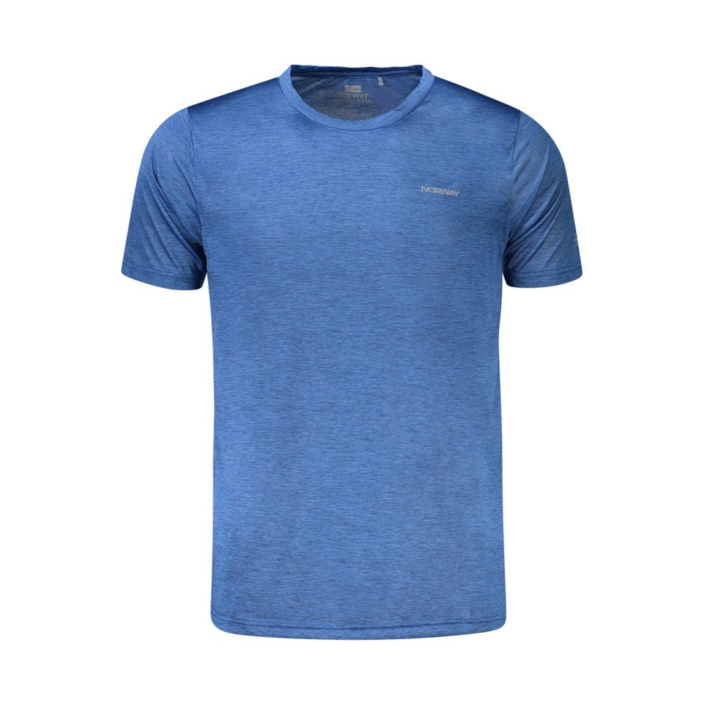 Norway 1963 Blue Polyester T-Shirt NO-35516-S