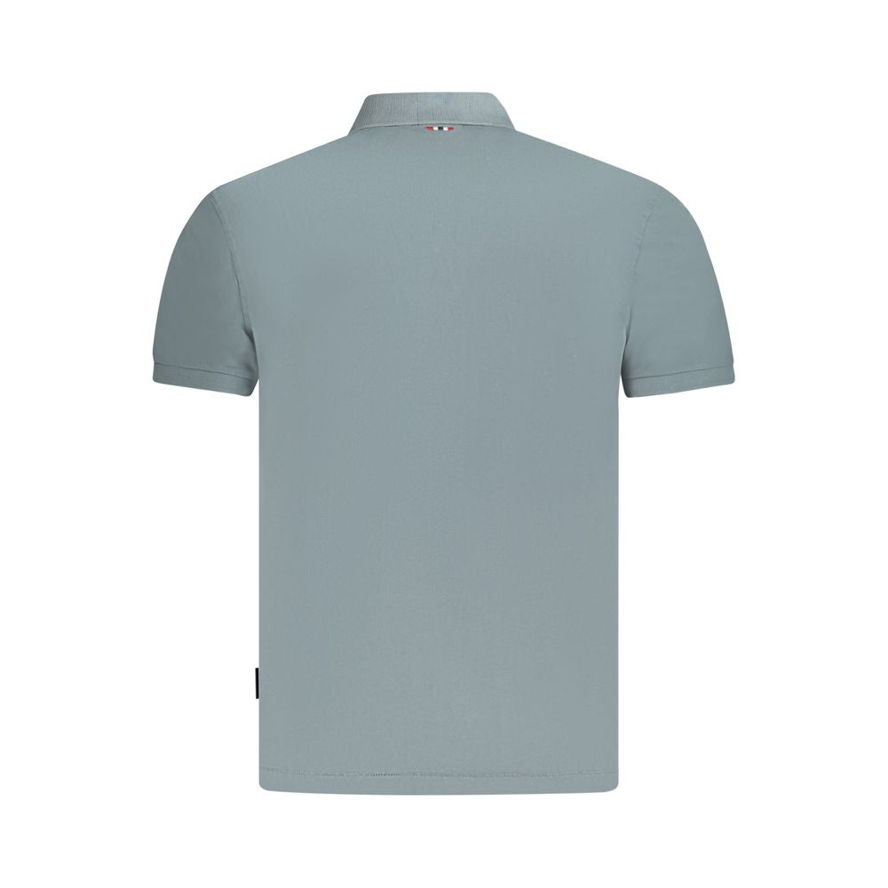 Napapijri Brown Cotton Men Polo Shirt NA-35714-S