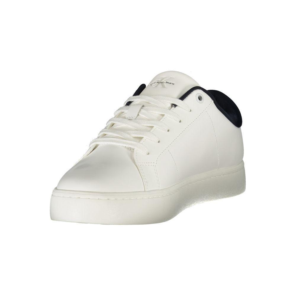 Calvin Klein White Leather Men Sneaker CA-36722-EU40/US7