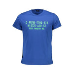 Diesel Blue Cotton Men T-Shirt DI-36881-S
