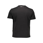Plein Sport Black Cotton Men T-Shirt PL-37032-M