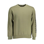Napapijri Green Cotton Men Sweater NA-37049-S