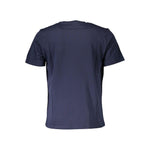 North Sails Blue Cotton Men T-Shirt NO-37066-M