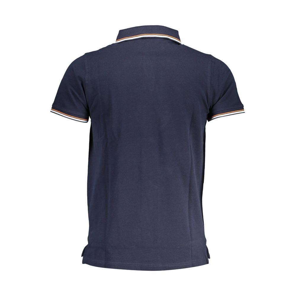 Norway 1963 Blue Cotton Men Polo Shirt NO-37430-M