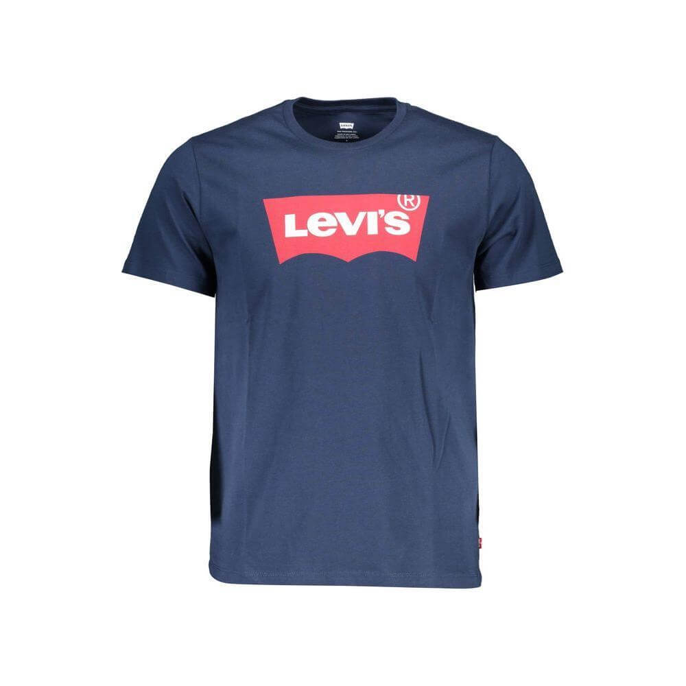 Levi's Blue Cotton Men T-Shirt LE-37472-XL