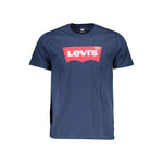Levi's Blue Cotton Men T-Shirt LE-37472-XL