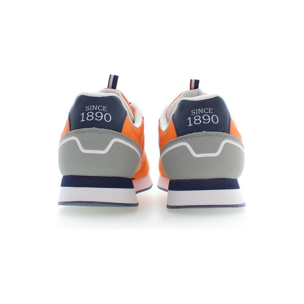 U.S. POLO ASSN. Orange Polyester Men Sneaker