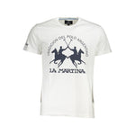 La Martina White Cotton Men T-Shirt 1728,67403481248,Clothing,L,La Martina,M,Men,Men - Clothing,New with tags,T-Shirts - Men - Clothing,White,XL,XXL LA-37732-M