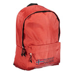 Norway 1963 Red Polyester Men Backpack NO-38068