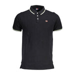 Norway 1963 Black Cotton Men Polo Shirt NO-38229-M