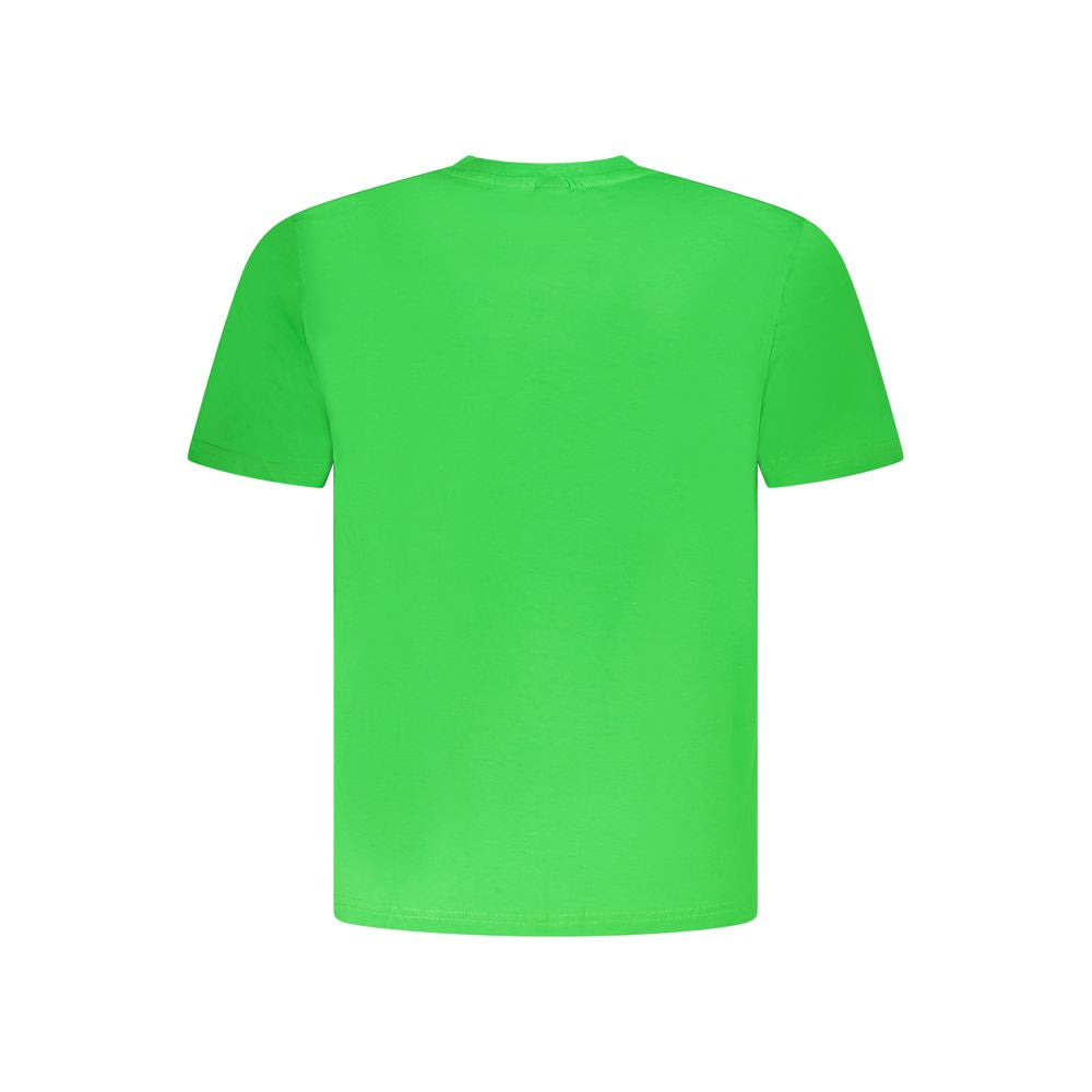 North Sails Green Cotton Men T-Shirt NO-38678-S