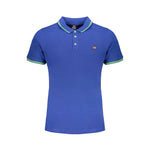 Norway 1963 Blue Cotton Polo Shirt NO-31093-M