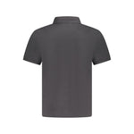 North Sails Black Cotton Men Polo Shirt NO-33985-S