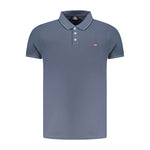 Norway 1963 Blue Cotton Polo Shirt NO-35871-S