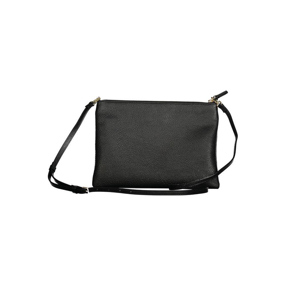 Coccinelle Black Leather Handbag CO-35660