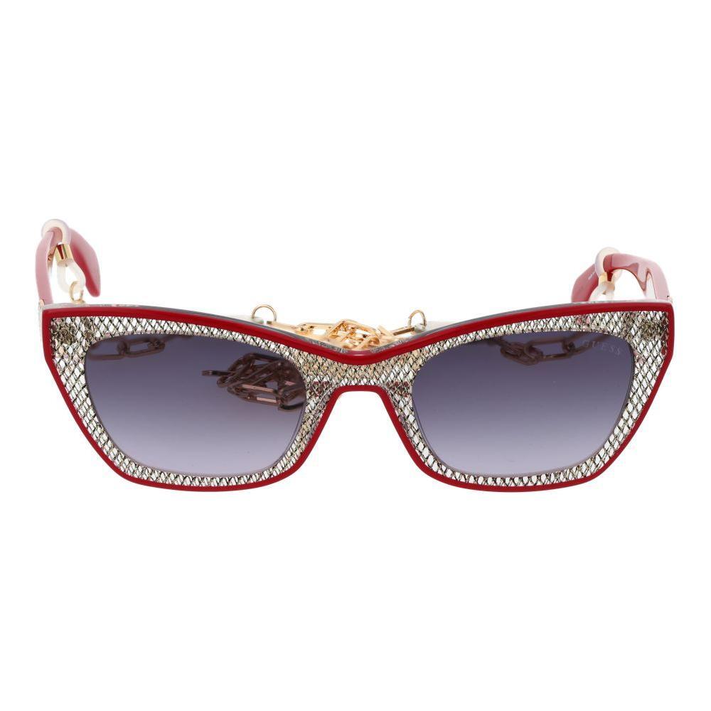 Guess Red Plastic Sunglasses