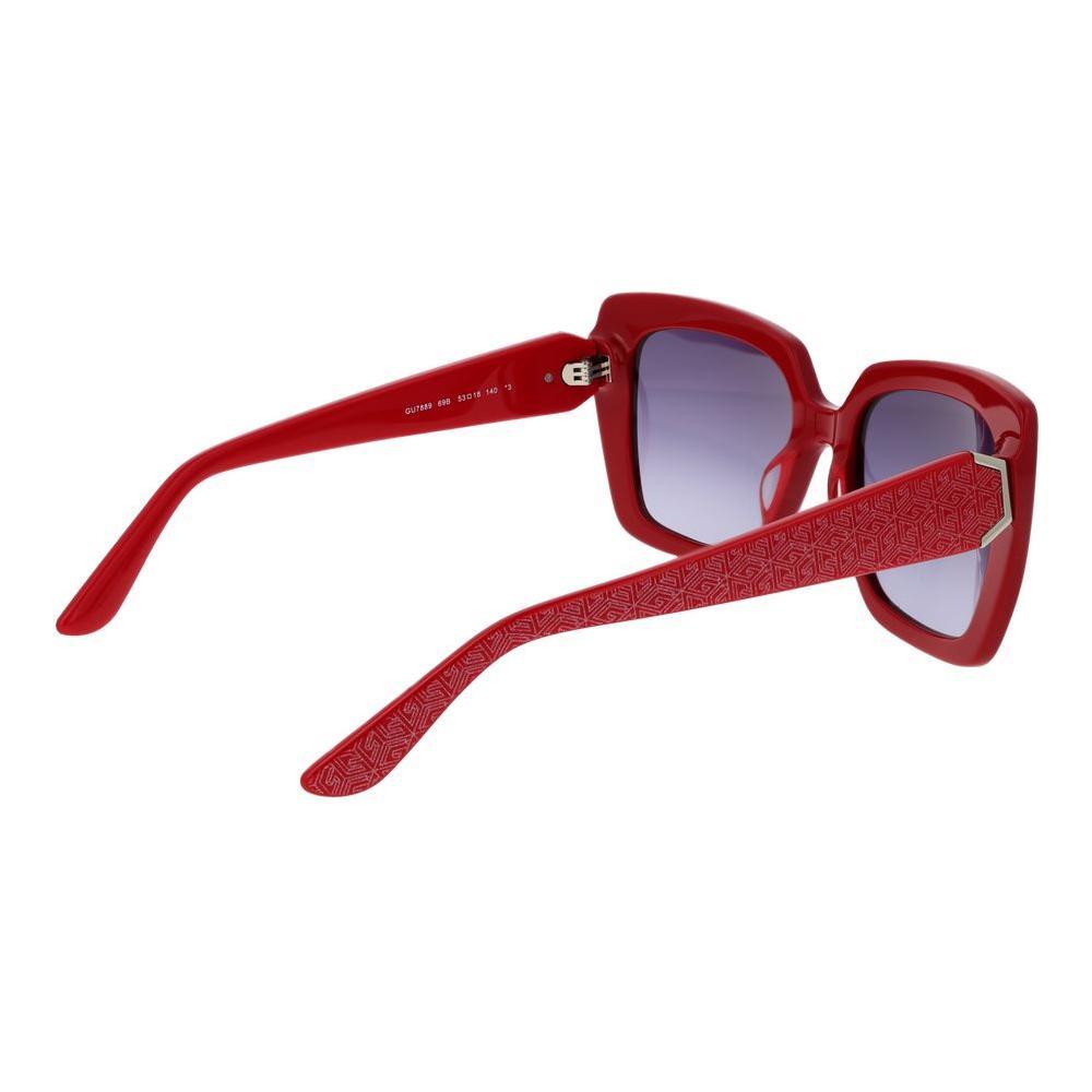 Guess Red Women Sunglasses 1728,67345776800,Guess,New with tags,Red,Sunglasses,Sunglasses for Women - Sunglasses,Women GU-1062086