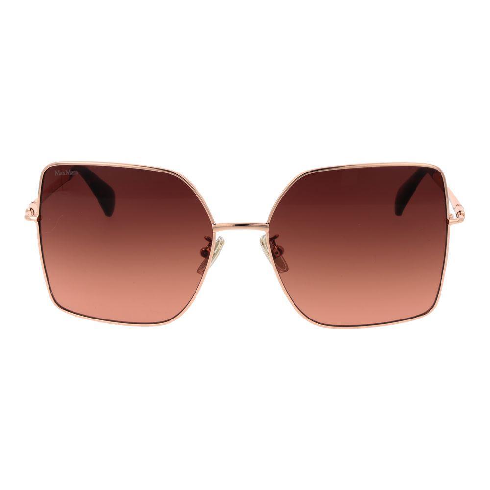 Max Mara Rose Gold Women Sunglasses MA-1062237