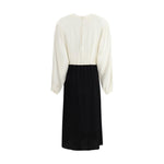Crida Milano Correr Midi Dress CR-CORRERMIDIDRESSBLACKWHITE-3