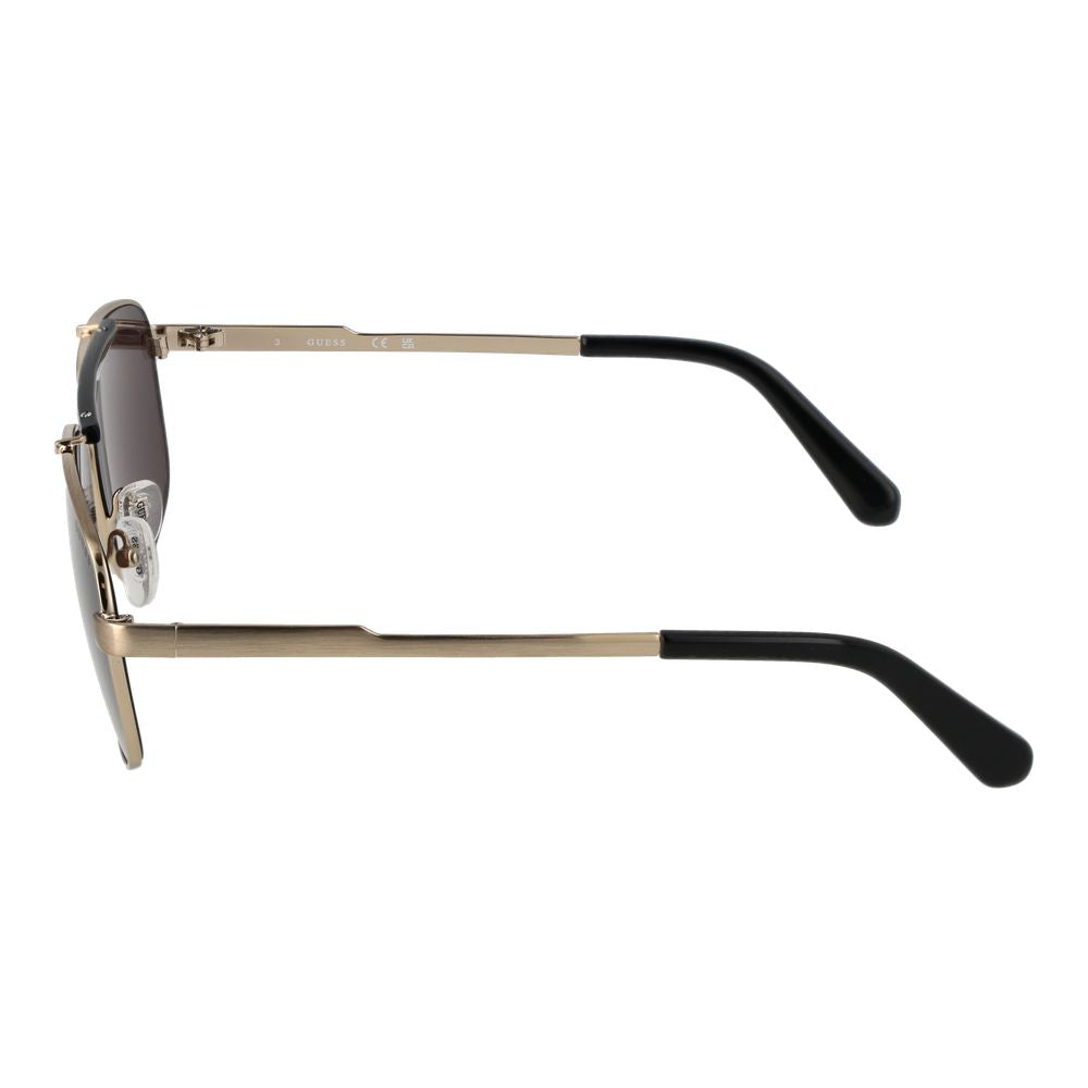 Guess Gold Men Sunglasses 1728,67345776800,Gold,Guess,Men,New with tags,Sunglasses,Sunglasses for Men - Sunglasses GU-1052467