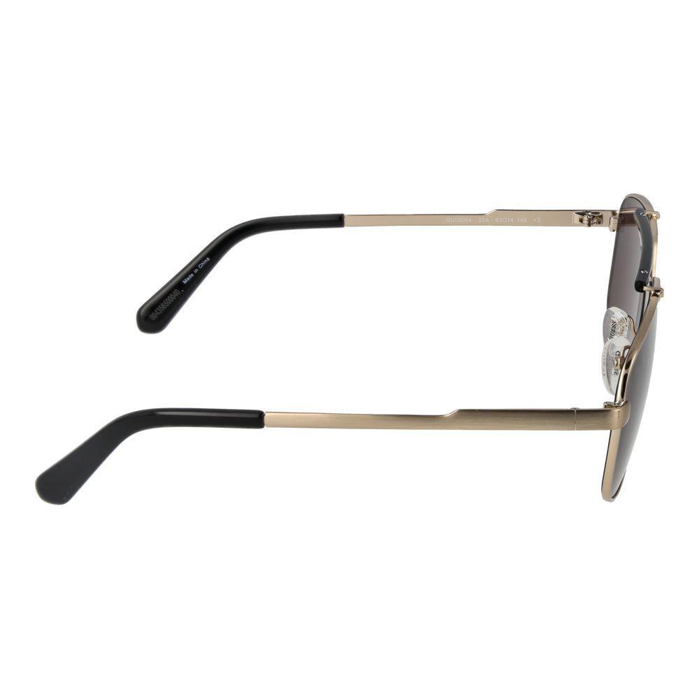 Guess Gold Men Sunglasses 1728,67345776800,Gold,Guess,Men,New with tags,Sunglasses,Sunglasses for Men - Sunglasses GU-1052467