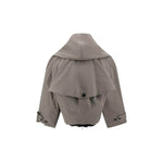 Balenciaga Reverse hooded Trench Coat BA-831516TQP079966-IT36 | XS