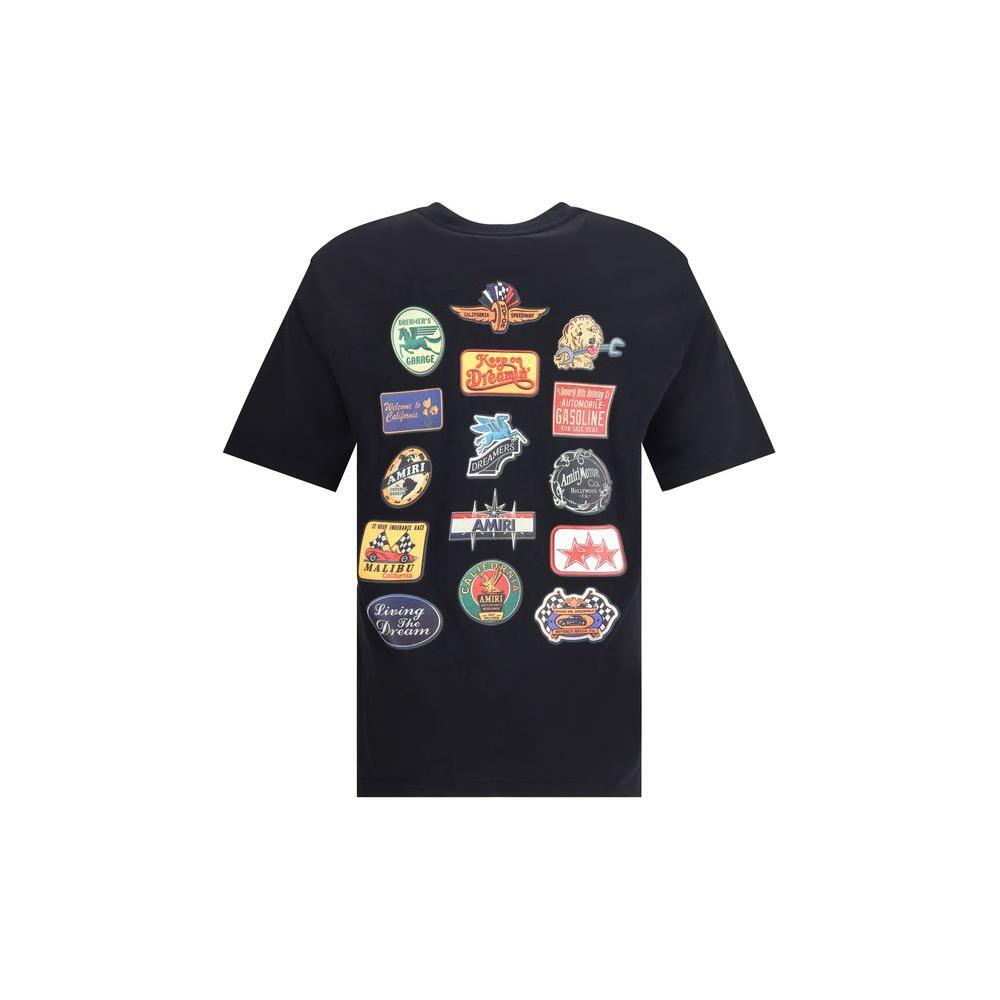Amiri Station Patch T-Shirt AM-AMJYTE1201BLACK-S