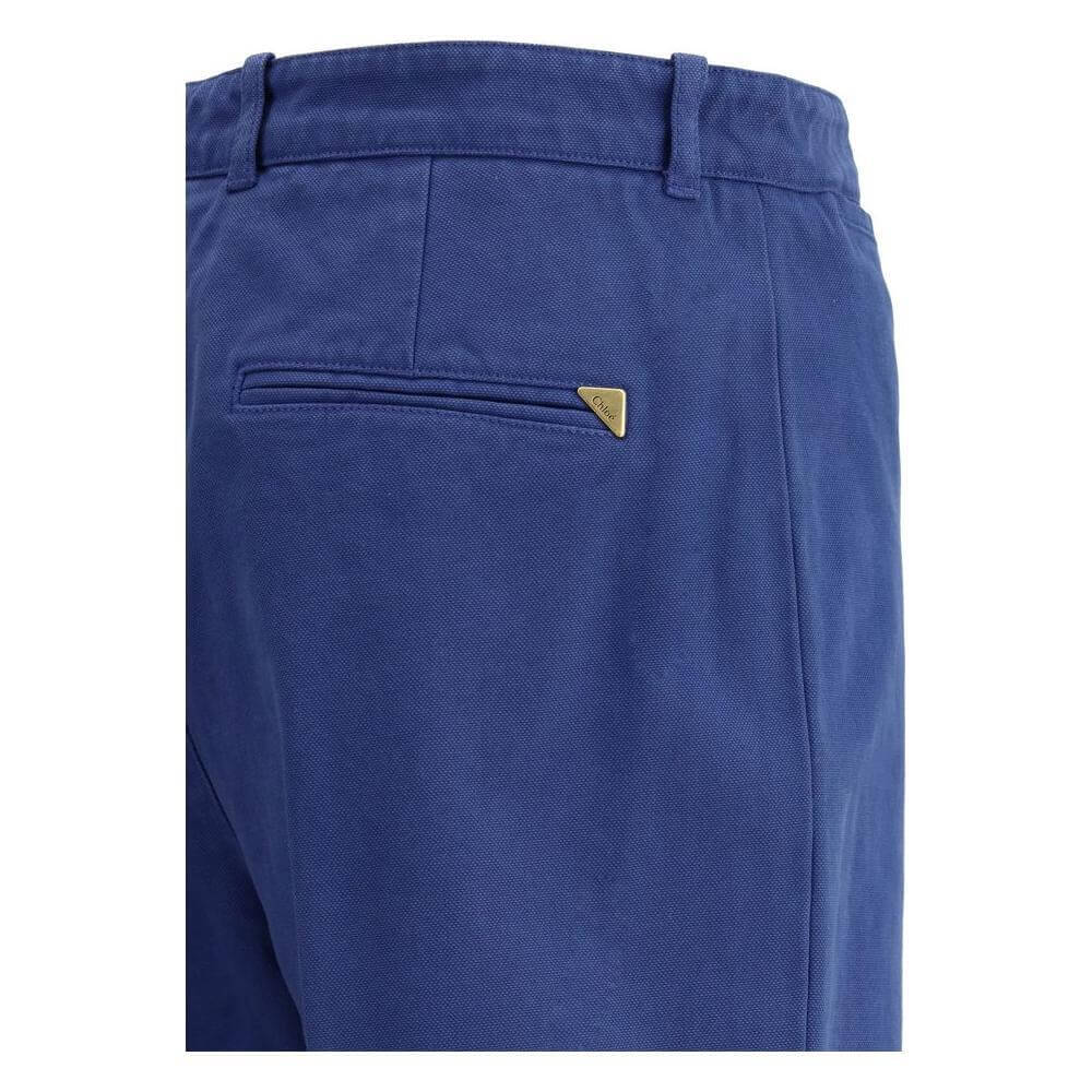 Chloé Cotton flare Pants CH-CH25SPA76365401-IT38 | S