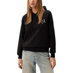 Calvin Klein Jeans Black Recycled Cotton Sweatshirt CA-16507400009-IT38|XS