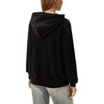 Calvin Klein Jeans Black Recycled Cotton Sweatshirt CA-16507400009-IT38|XS