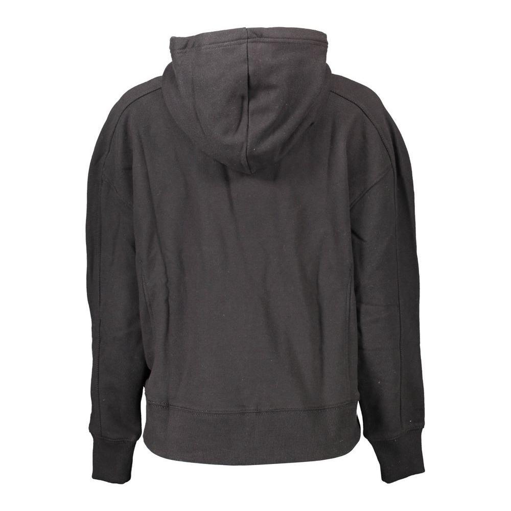 Calvin Klein Black Cotton Women Sweater CA-8620-L