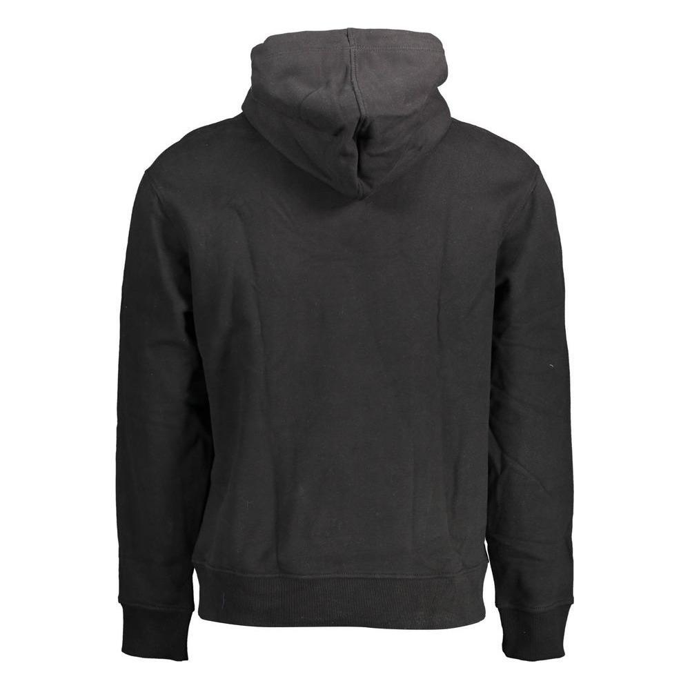 Calvin Klein Black Cotton Men Sweater CA-10908-XL