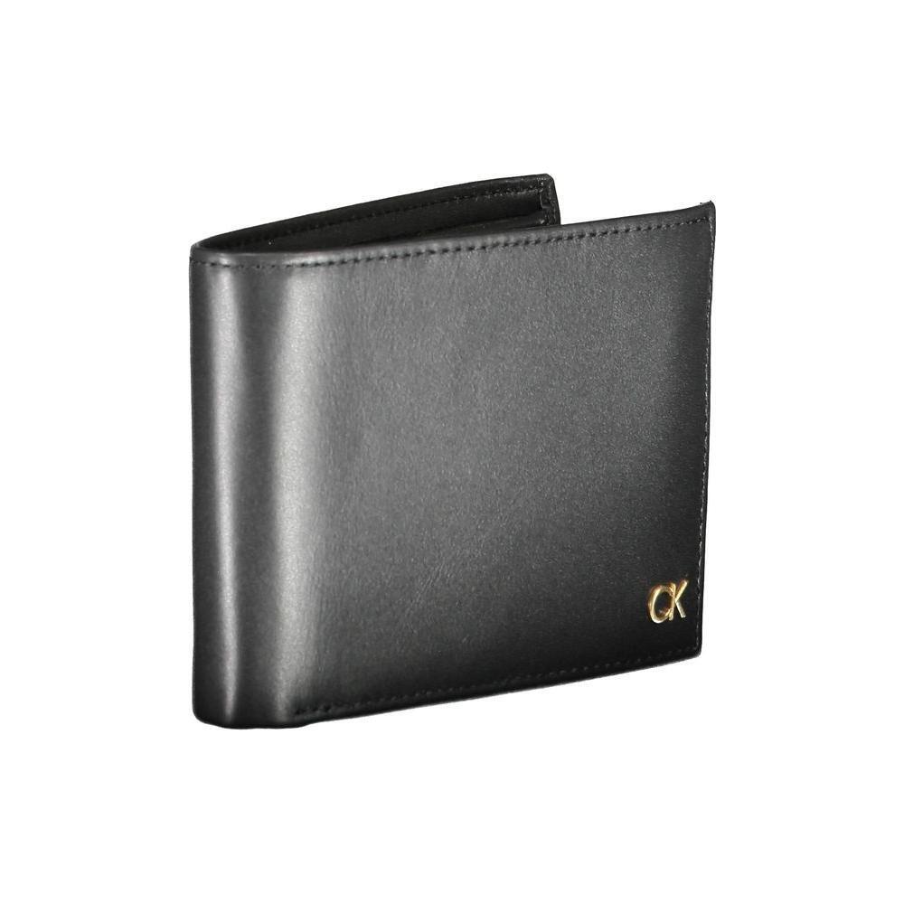Calvin Klein Black Leather Wallet CA-14270