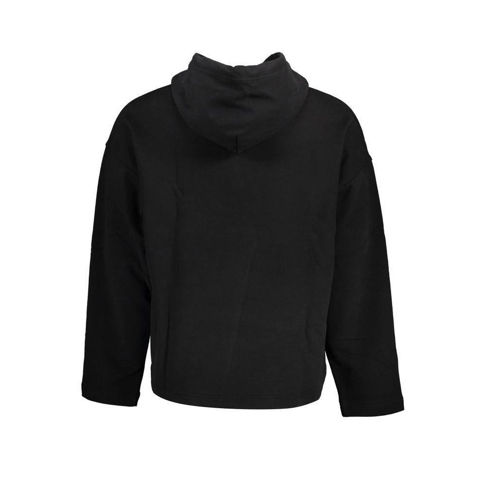 Calvin Klein Black Cotton Men Sweater CA-17373-S