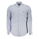 Harmont & Blaine Blue Cotton Shirt HA-36935-S
