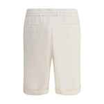 Brunello Cucinelli Linen Dyed Shorts BR-M243DU0020C6007-IT56 | 3XL